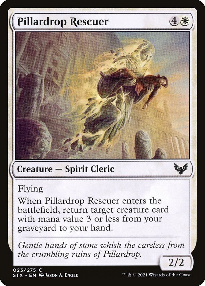 Pillardrop Rescuer 23 (Strixhaven: School of Mages) 