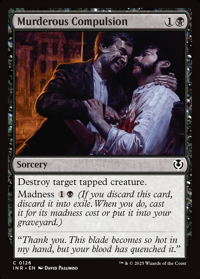 Murderous Compulsion 126/287 (Innistrad Remastered) 