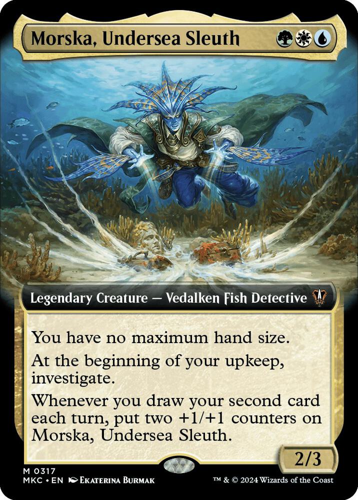 Morska, Undersea Sleuth 317/311 (Commander: Murders at Karlov Manor)  - Extended Art Foil