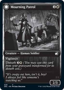 Mourning Patrol 28/534 (Innistrad: Double Feature) 