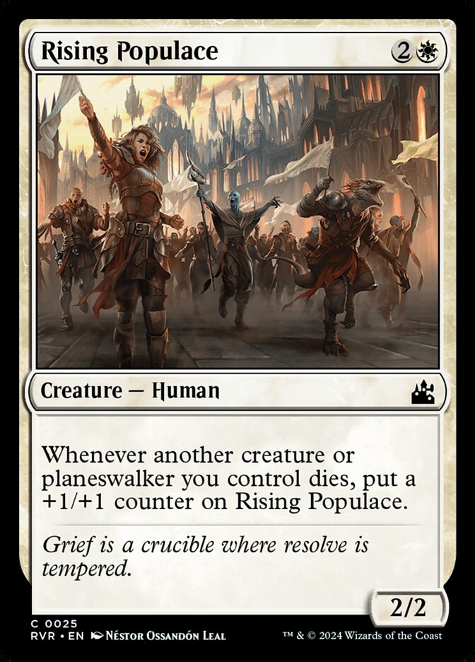 Rising Populace 25/291 (Ravnica Remastered) 