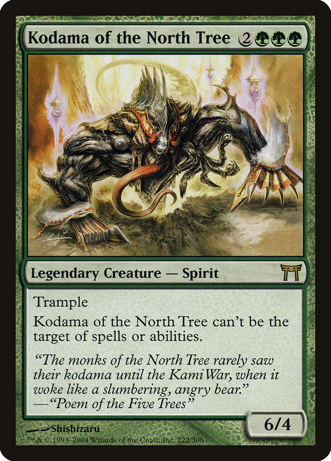 Kodama of the North Tree 222 (Champions of Kamigawa) 