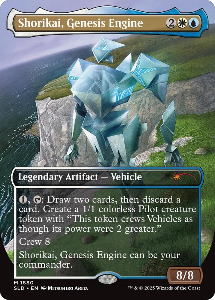 Shorikai, Genesis Engine 1880 (Secret Lair Drop Series)  - Borderless