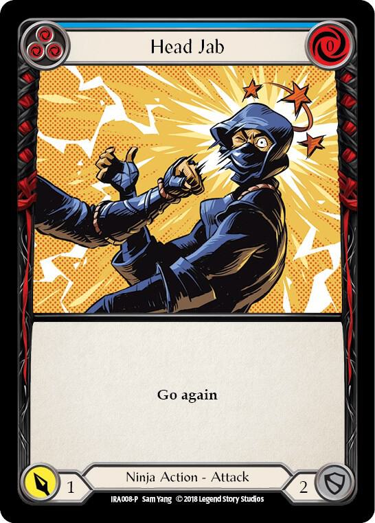Head Jab (Welcome Deck: Ira)  - 1st Edition Normal