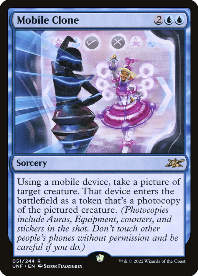 Mobile Clone 51 (Unfinity)  - Foil