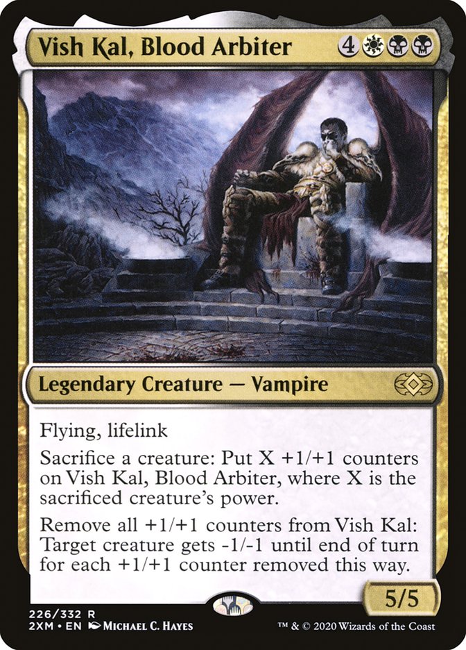 Vish Kal, Blood Arbiter 226/332 (Double Masters) 
