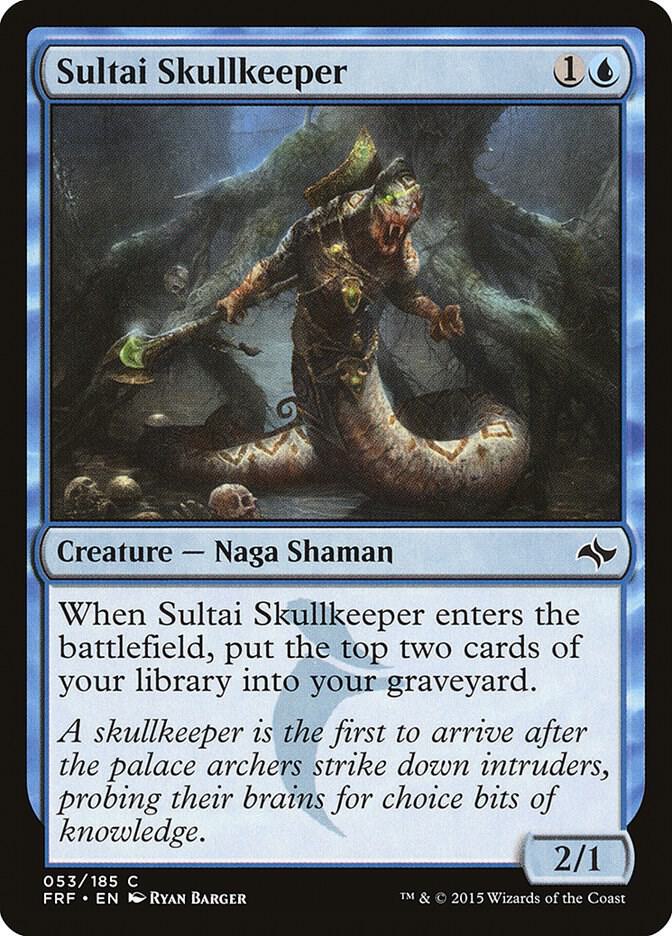 Sultai Skullkeeper 53/185 (Fate Reforged) 