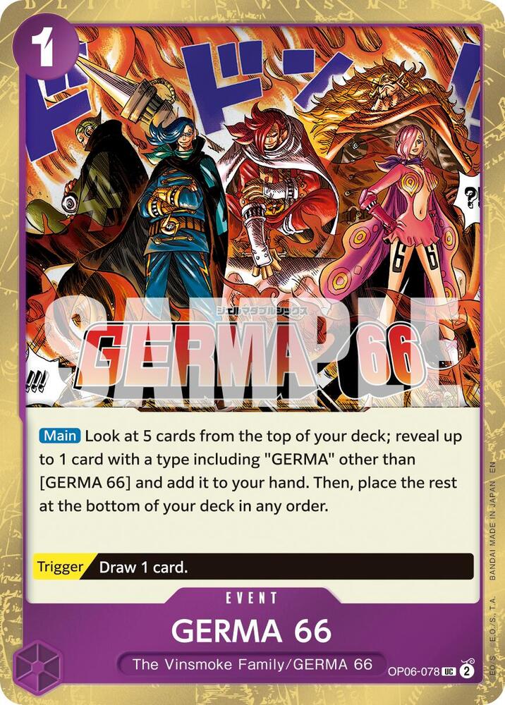 GERMA 66 OP06-078 (Premium Booster -The Best- Vol. 2)  - Pirate Foil