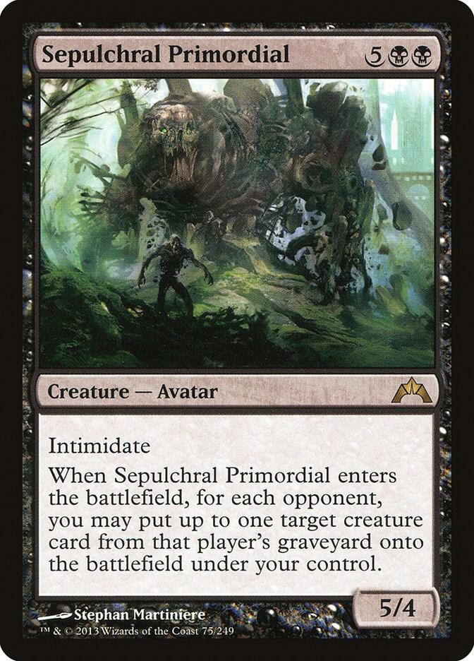 Sepulchral Primordial 75/249 (Gatecrash) 