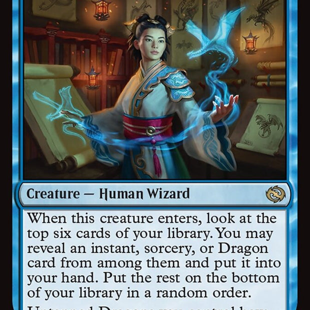 Dragonologist 42 (Tarkir: Dragonstorm)  - Foil