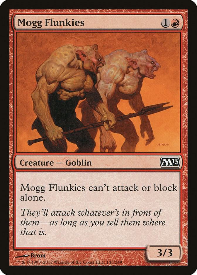 Mogg Flunkies 143/249 (Magic 2013 (M13)) 