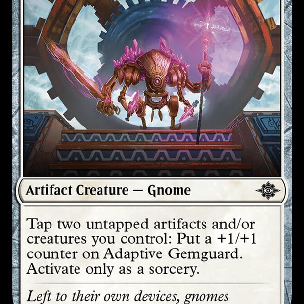 Adaptive Gemguard 3/291 (The Lost Caverns of Ixalan)  - Foil