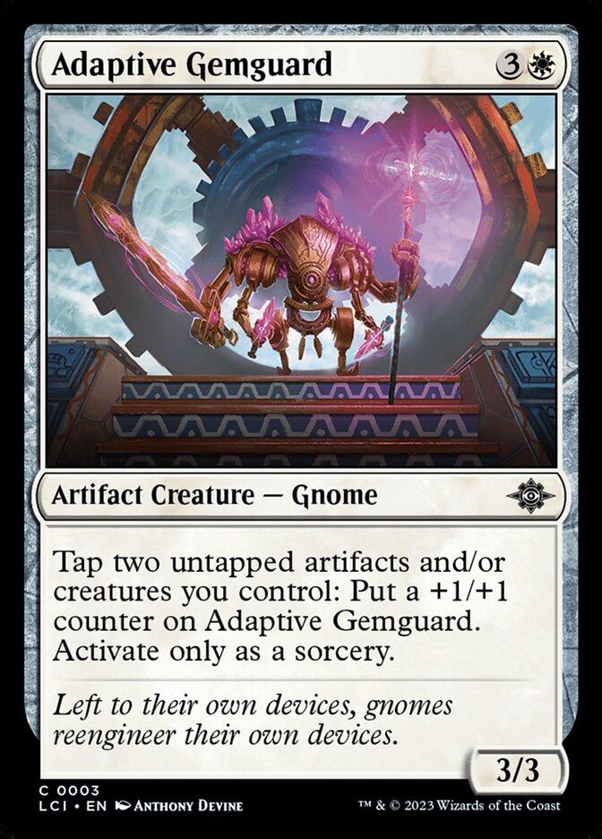 Adaptive Gemguard (The Lost Caverns of Ixalan)  - undefined