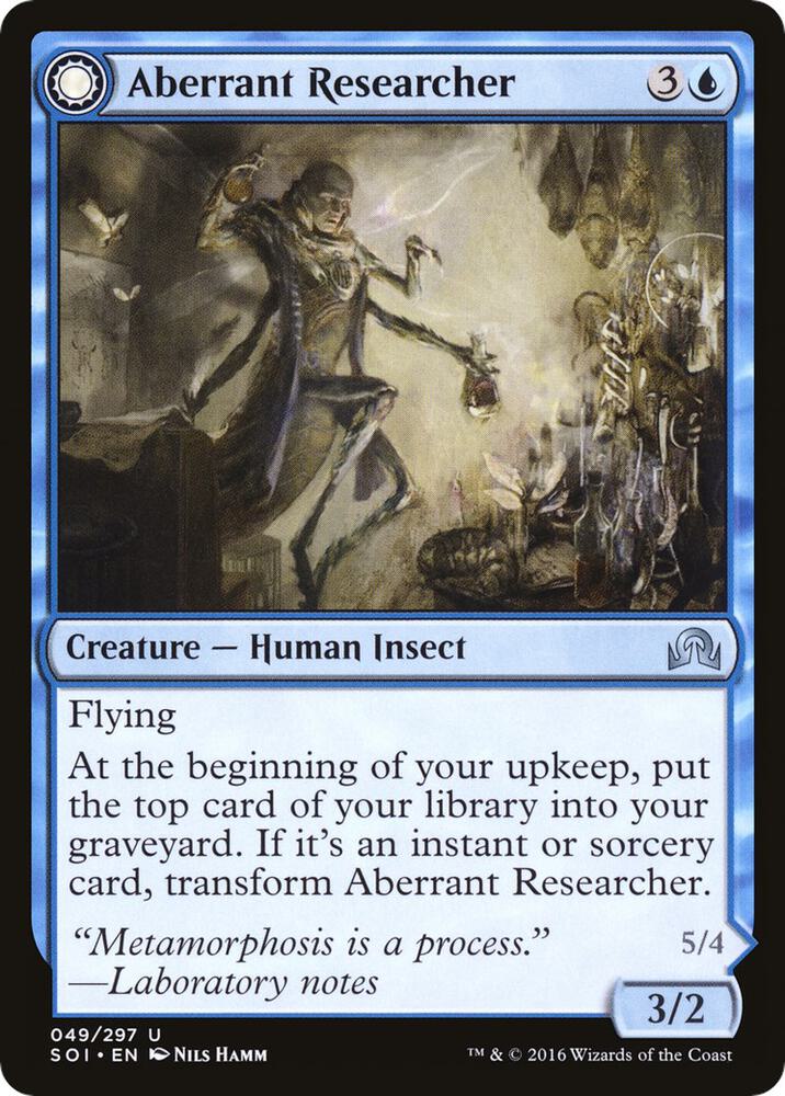 Aberrant Researcher 49/297 (Shadows over Innistrad) 