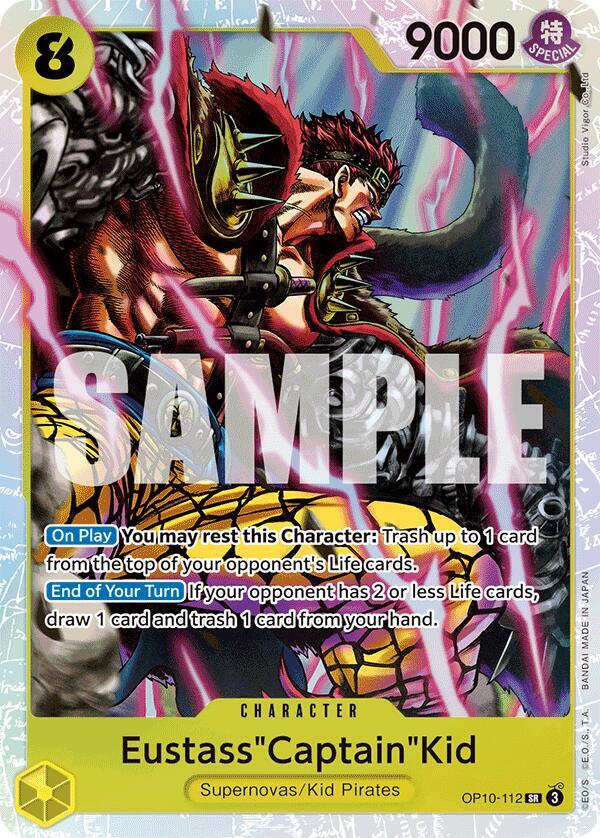 Eustass"Captain"Kid OP10-112 (Royal Blood)  - Foil