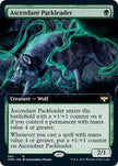 Ascendant Packleader Extended Art 383/277 (Innistrad: Crimson Vow)  - Foil