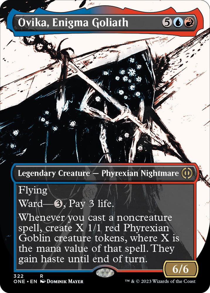 Ovika Enigma Goliath Showcase 322 (Phyrexia: All Will Be One)  - Borderless
