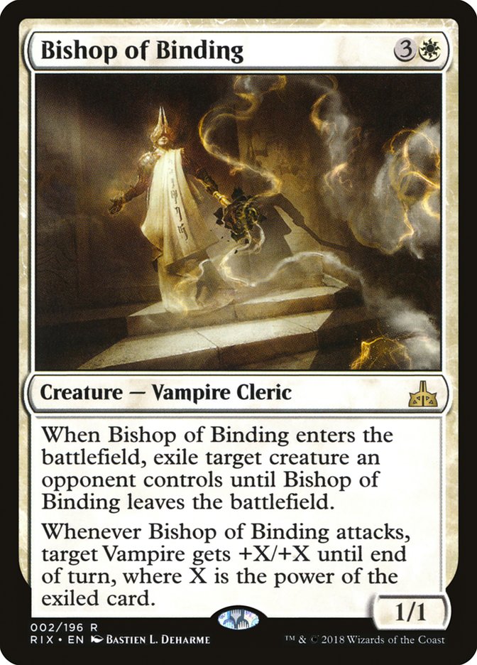 Bishop of Binding 2/196 (Rivals of Ixalan) 
