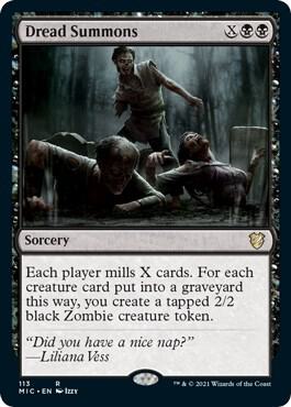 Dread Summons 113/38 (Commander: Innistrad: Midnight Hunt) 