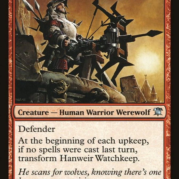 Hanweir Watchkeep // Bane of Hanweir 145/264 (Innistrad) 
