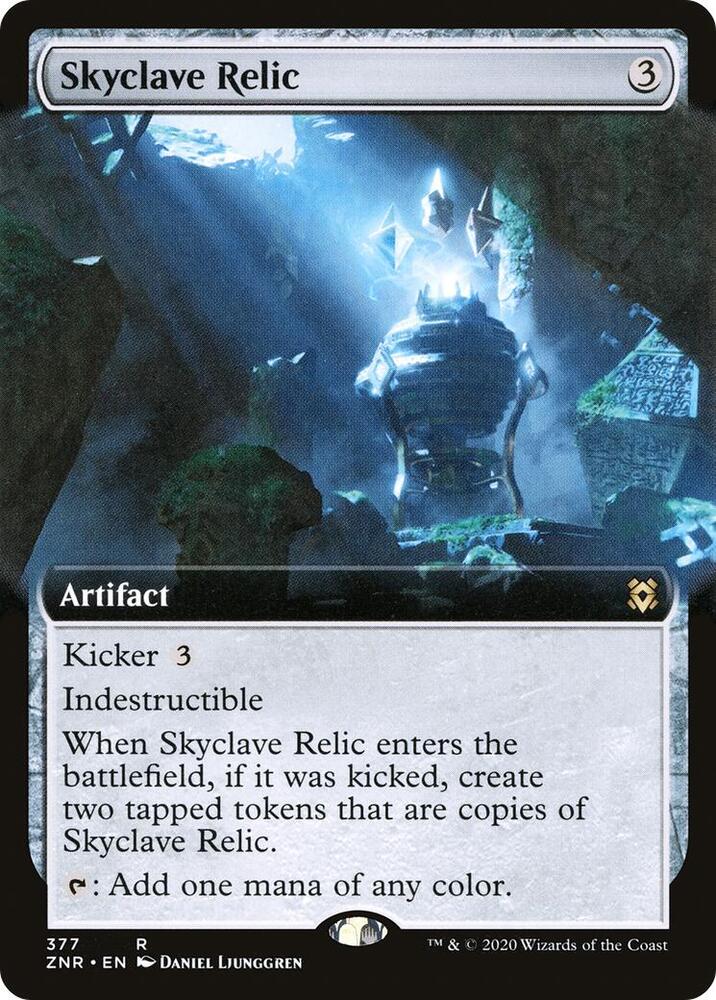 Skyclave Relic 377/280 (Zendikar Rising)  - Extended Art