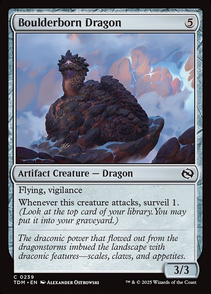 Boulderborn Dragon (Tarkir: Dragonstorm) 