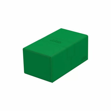 Ultimate Guard: Deck Box – XenoSkin Monocolor Twin Flip´n´Tray 200+ – Green