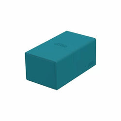 Ultimate Guard: Deck Box – XenoSkin Monocolor Twin Flip´n´Tray 200+ – Petrol