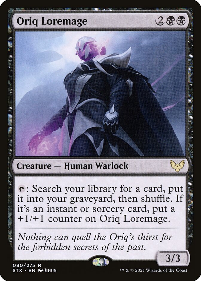 Oriq Loremage 80/275 (Strixhaven: School of Mages) 