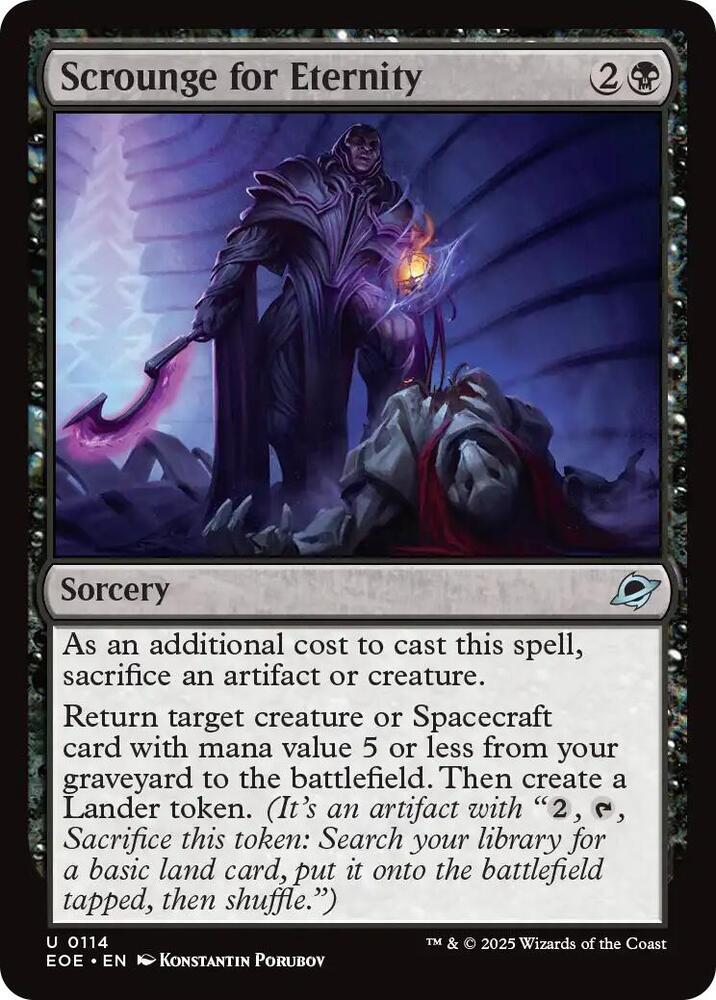 Scrounge for Eternity 114 (Edge of Eternities) 