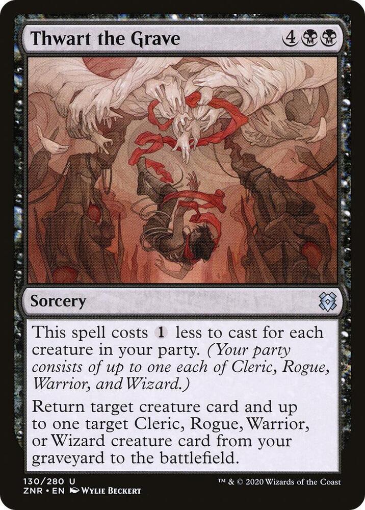 Thwart the Grave 130 (Zendikar Rising) 