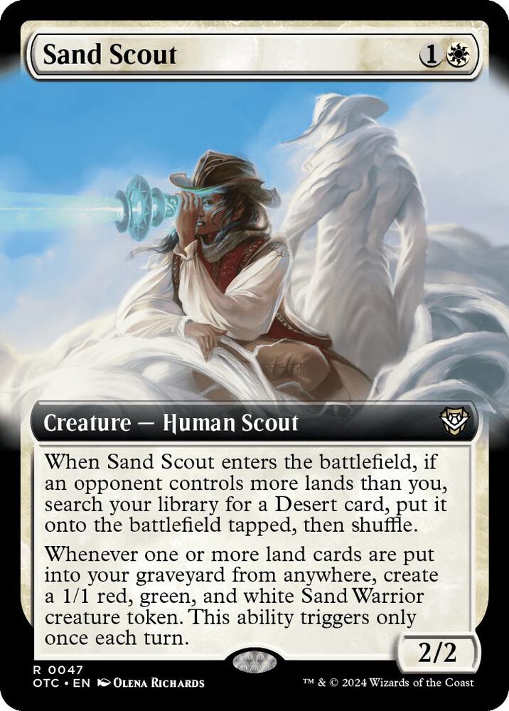 Sand Scout 47/342 (Commander: Outlaws of Thunder Junction)  - Extended Art