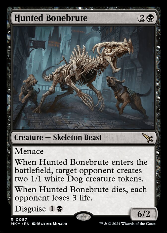 Hunted Bonebrute 87/286 (Murders at Karlov Manor)  - Foil