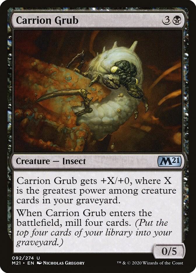 Carrion Grub 92 (Core Set 2021) 