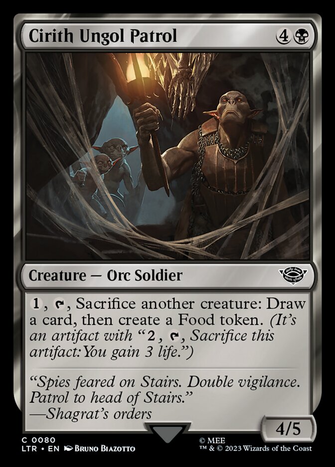 Cirith Ungol Patrol 80 (Universes Beyond: The Lord of the Rings: Tales of Middle-earth) 