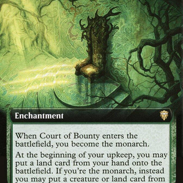 Court of Bounty 676 (Commander Legends)  - Extended Art