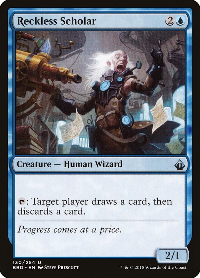 Reckless Scholar 130/254 (Battlebond) 