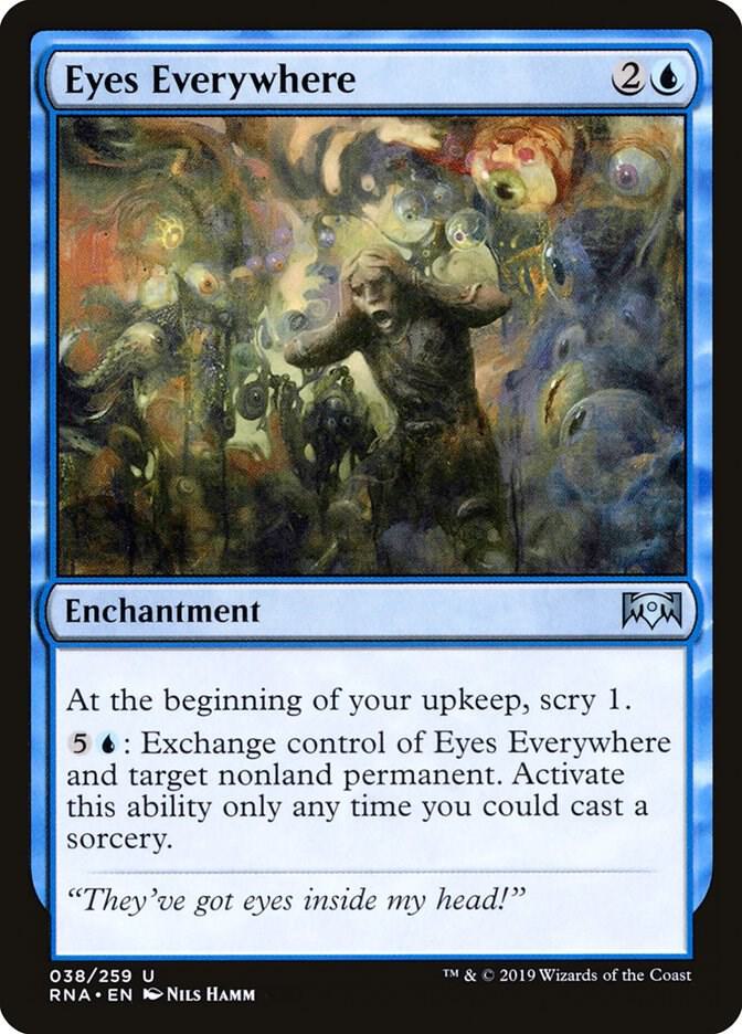 Eyes Everywhere 38/259 (Ravnica Allegiance) 