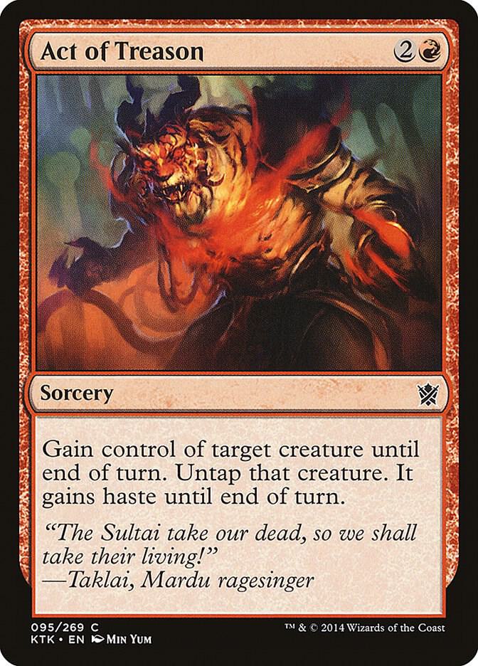 Act of Treason 95/269 (Khans of Tarkir) 
