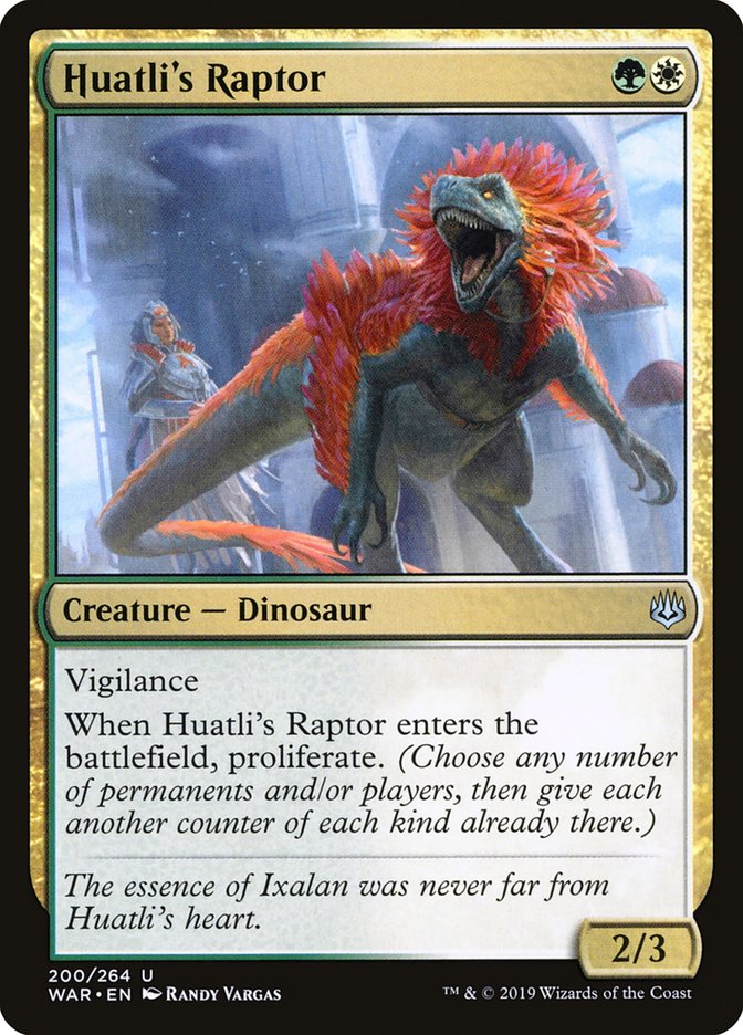Huatli's Raptor 200 (War of the Spark) 