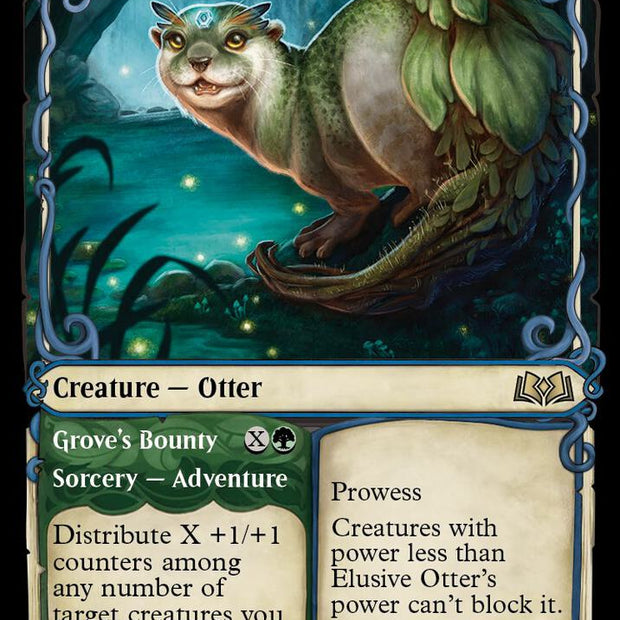Elusive Otter // Grove's Bounty 289 (Wilds of Eldraine) 