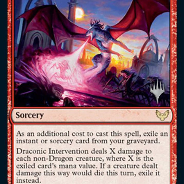 Draconic Intervention 96p/180 (Promo Pack: Strixhaven) 