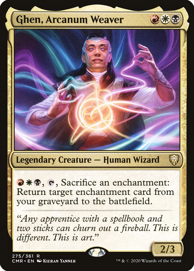 Ghen, Arcanum Weaver 275/361 (Commander Legends) 