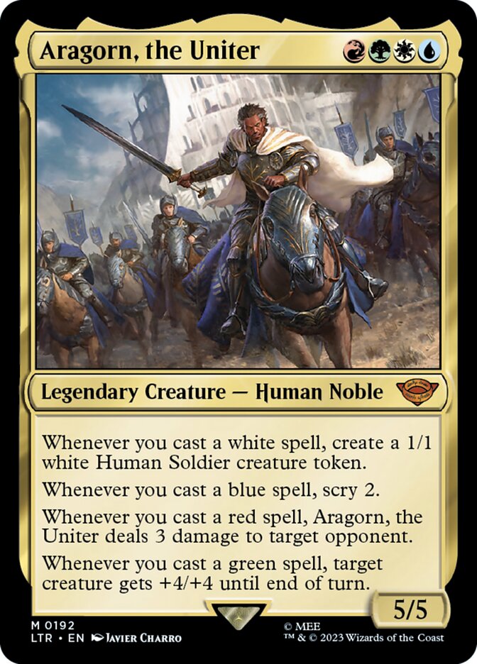 Aragorn the Uniter (Universes Beyond: The Lord of the Rings: Tales of Middle-earth) 