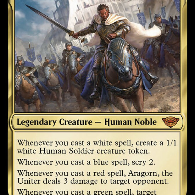 Aragorn the Uniter (Universes Beyond: The Lord of the Rings: Tales of Middle-earth) 