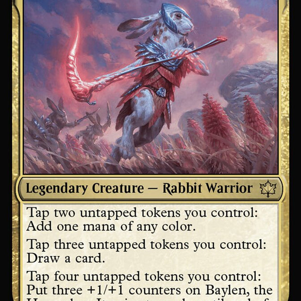 Baylen, the Haymaker 205 (Bloomburrow)  - Foil