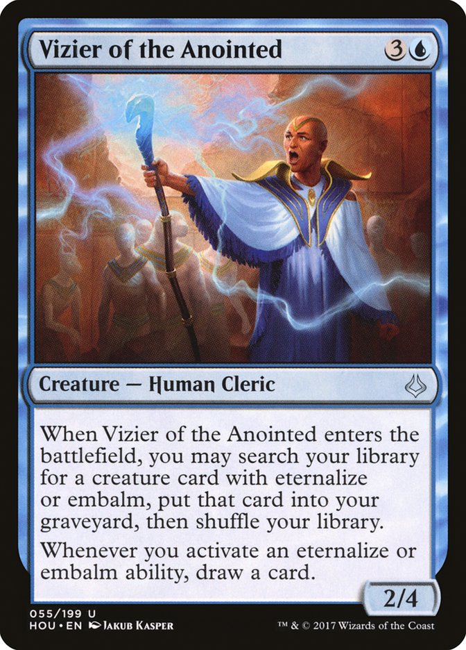 Vizier of the Anointed 55/199 (Hour of Devastation) 