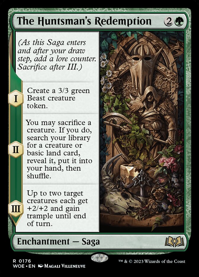 The Huntsman's Redemption 176/276 (Wilds of Eldraine)  - Foil
