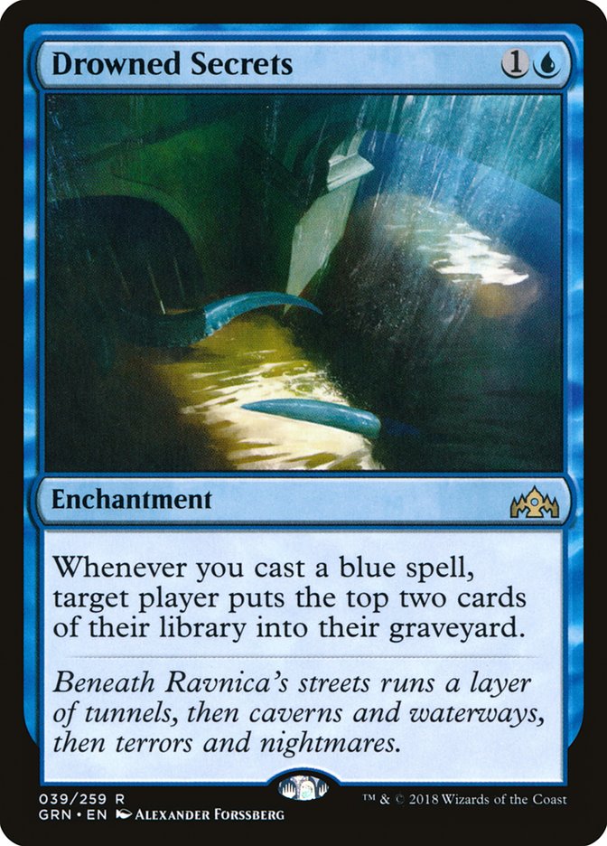 Drowned Secrets 39/259 (Guilds of Ravnica)  - Foil