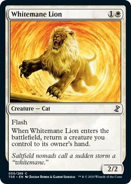 Whitemane Lion 50/289 (Time Spiral: Remastered) 